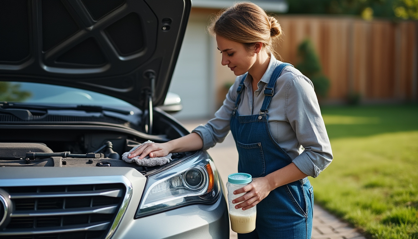 découvrez une astuce de grand-mère simple et efficace pour nettoyer les phares de votre voiture avec des ingrédients naturels et faciles à trouver chez vous.