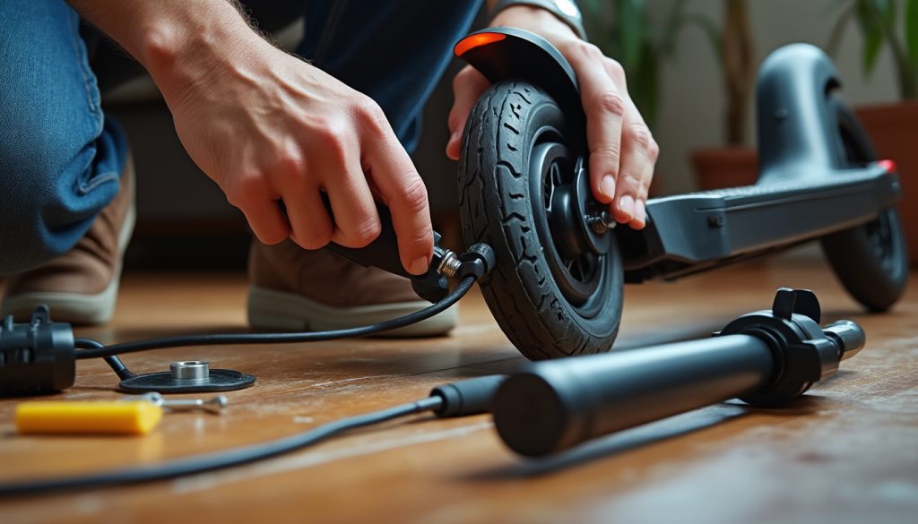 découvrez comment réparer une trottinette électrique : identifiez les pannes courantes et suivez des solutions simples pour retrouver une conduite sûre.