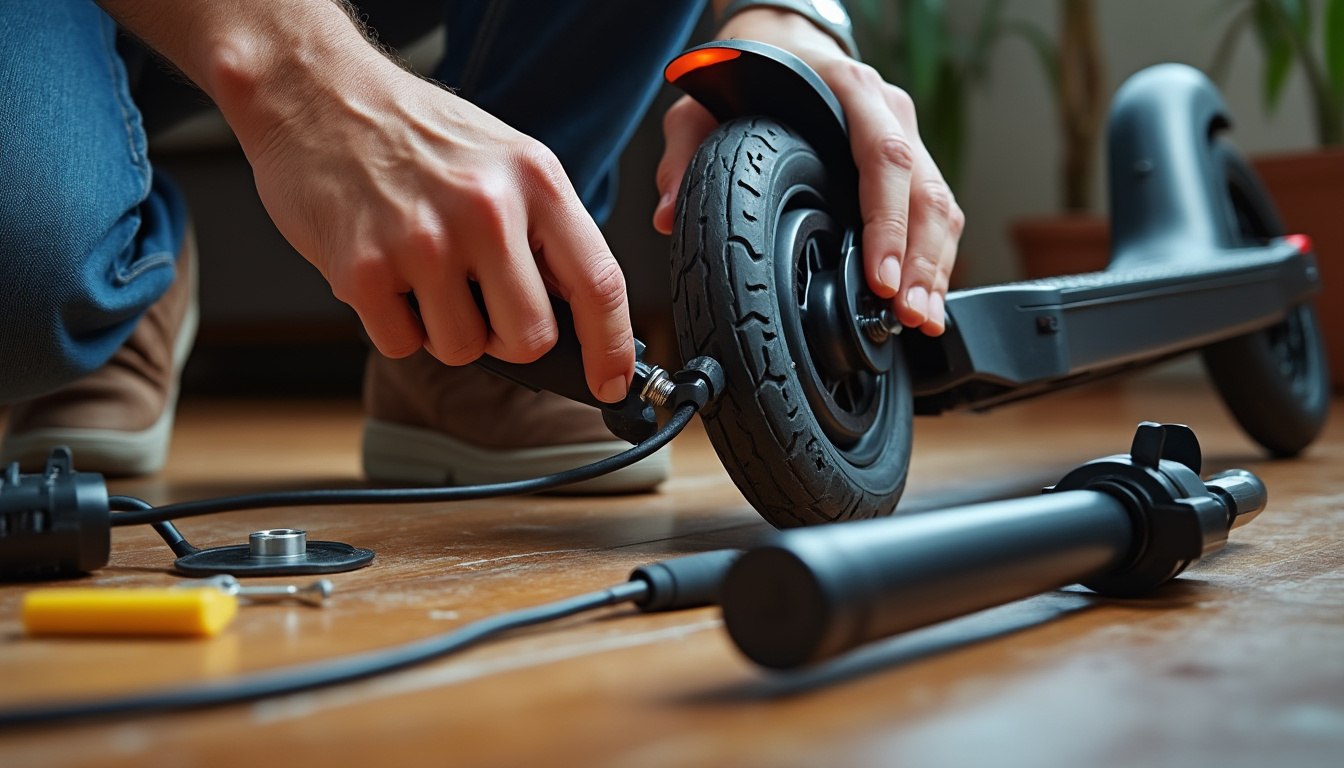 découvrez comment réparer une trottinette électrique : identifiez les pannes courantes et suivez des solutions simples pour retrouver une conduite sûre.
